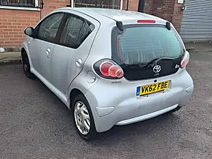 Used 2012 Toyota Aygo Ice Silver - Interior and Exterior details 8