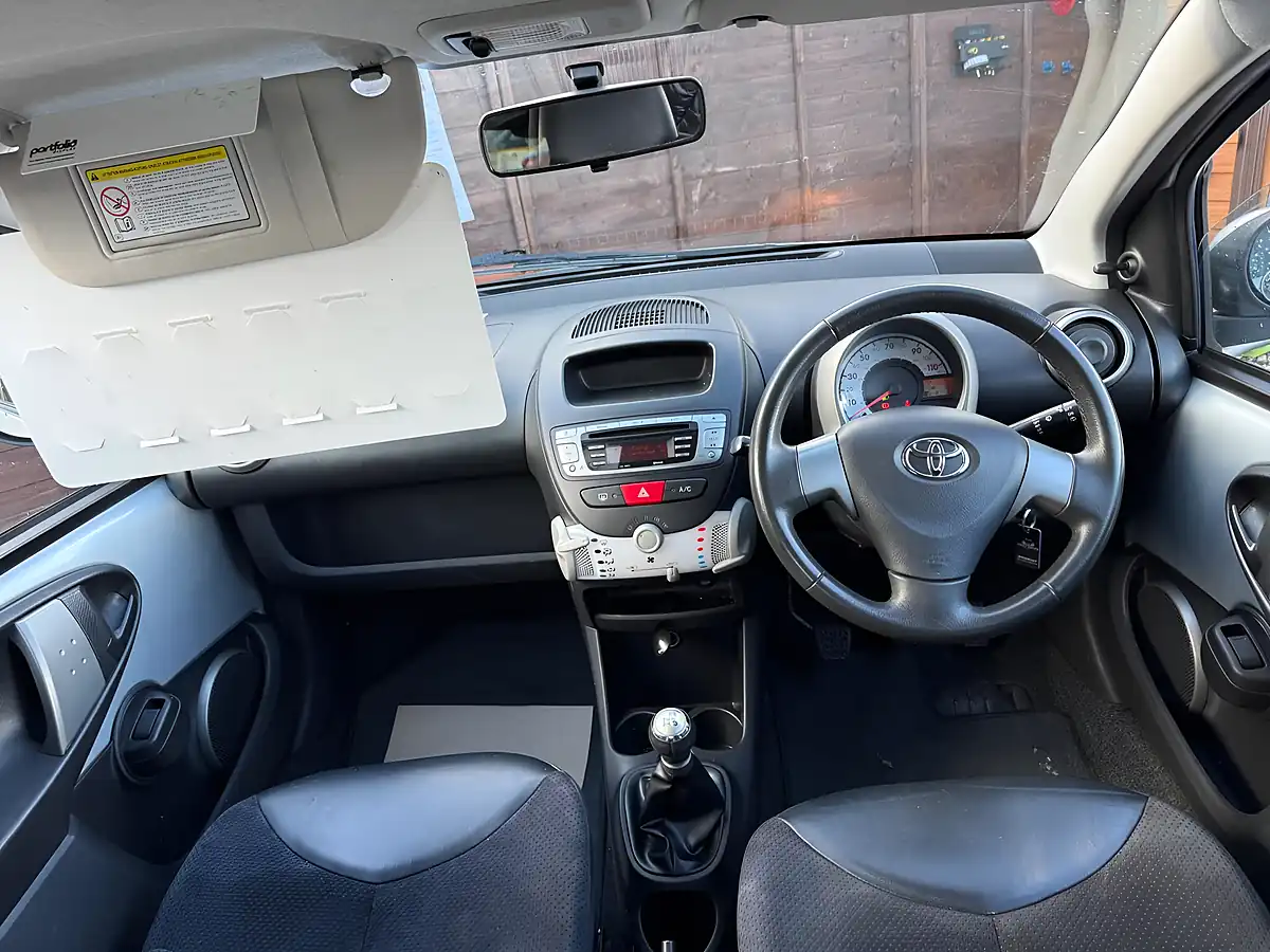 Used 2012 Toyota Aygo Ice Silver - Interior and Exterior details 11