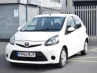 Used 2012 Toyota Aygo Ice White - Interior and Exterior details 3