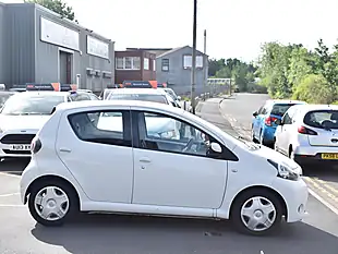 Used 2012 Toyota Aygo Ice White - Interior and Exterior details 9