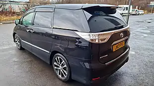 Used 2012 Toyota Estima Aeras Black - Interior and Exterior details 3