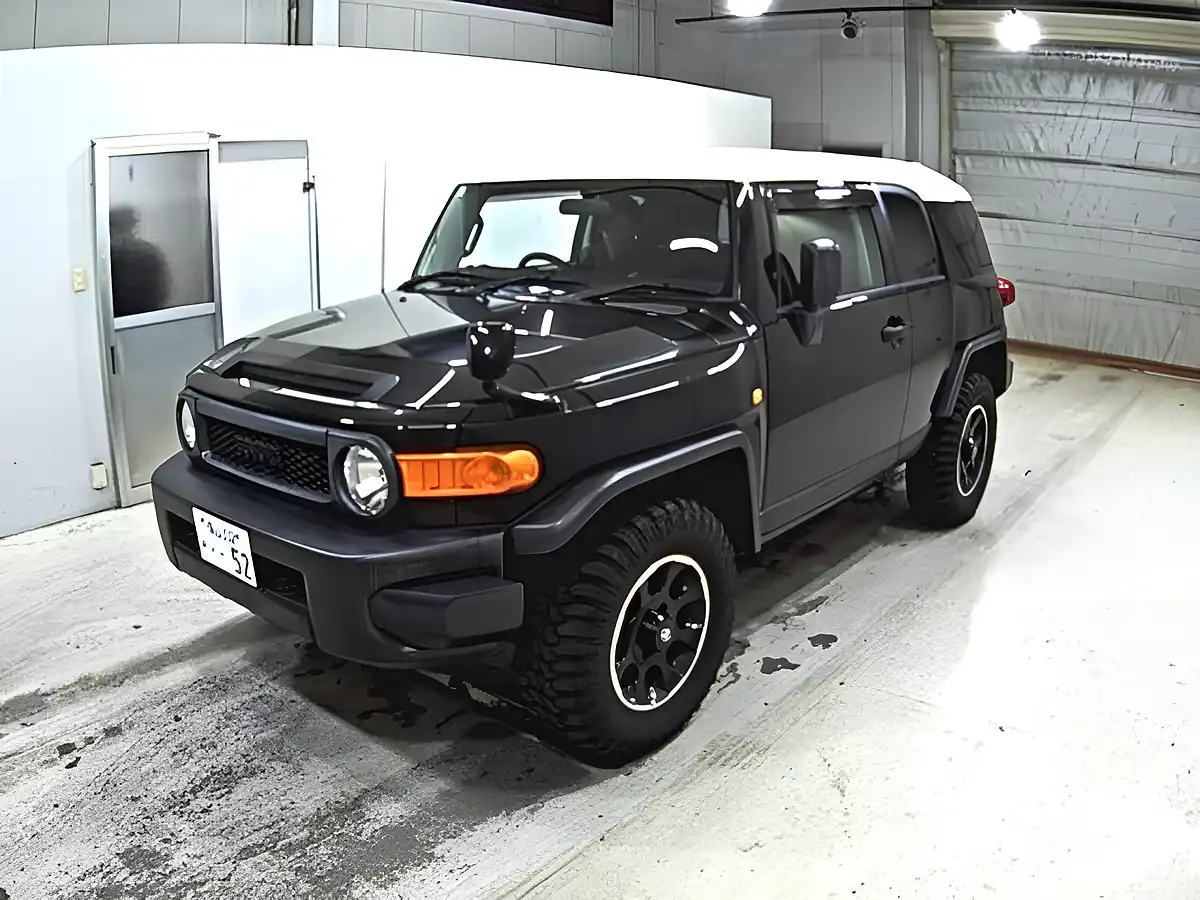 Used 2012 Toyota Fj Cruiser Black Colour Pkg Black - Front View