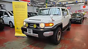 Used 2012 Toyota Fj Cruiser Factory Off Road Pack Trd Alloys White - Interior and Exterior details 2