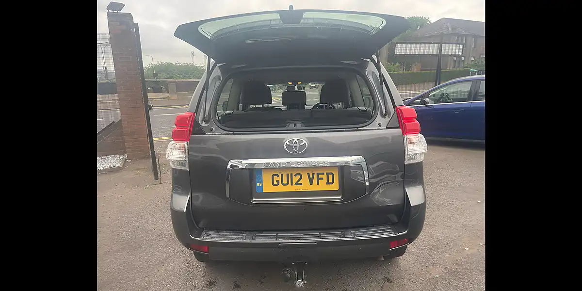 Used 2012 Toyota Land Cruiser LC3 Grey - Interior and Exterior details 12