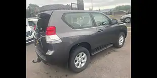 Used 2012 Toyota Land Cruiser LC3 Grey - Interior and Exterior details 4
