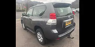 Used 2012 Toyota Land Cruiser LC3 Grey - Interior and Exterior details 6