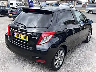 Used 2012 Toyota Yaris Sr Eclipse Black Met - Interior and Exterior details 6