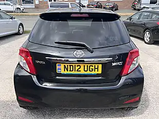Used 2012 Toyota Yaris Sr Eclipse Black Met - Interior and Exterior details 7