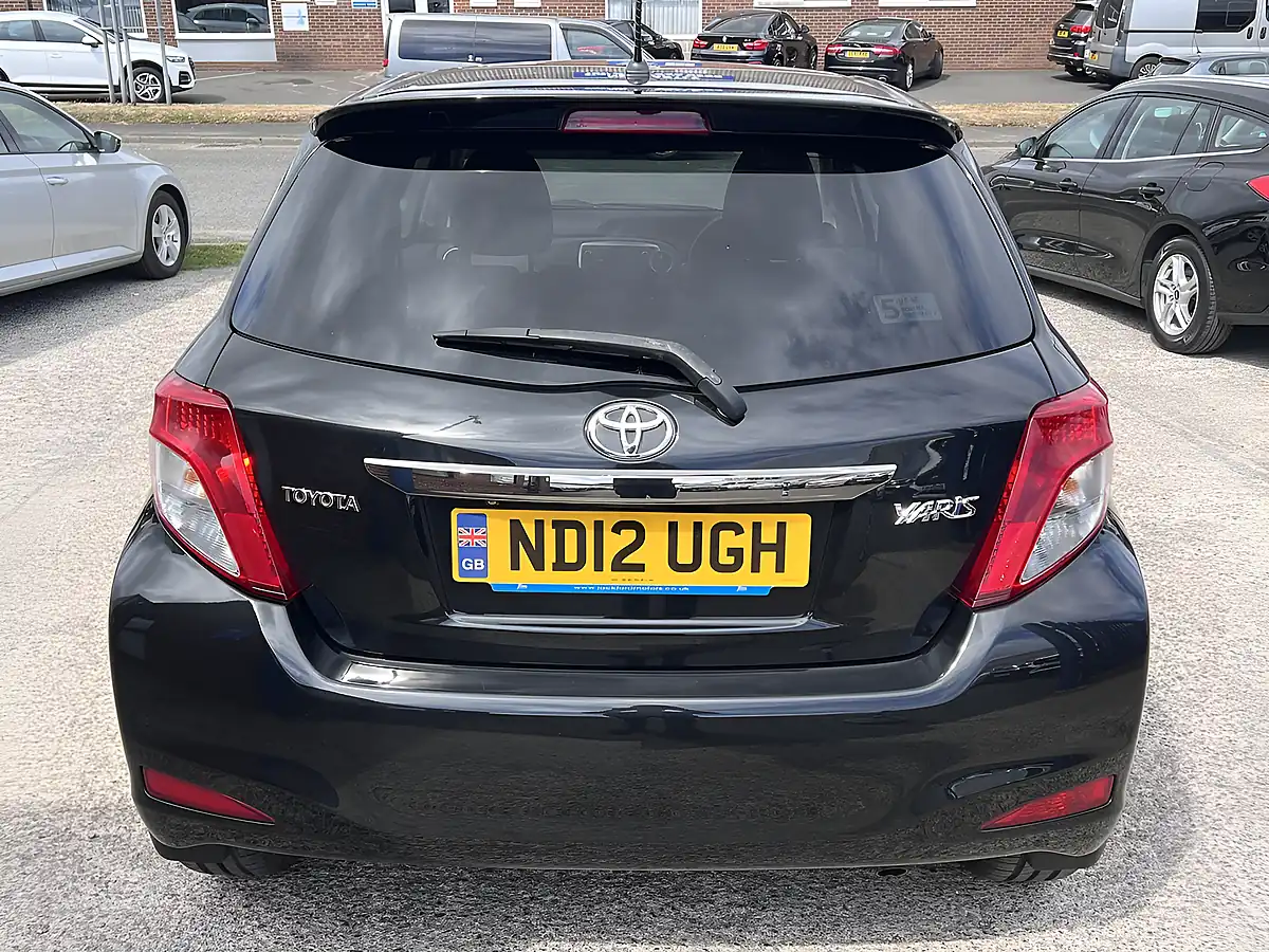 Used 2012 Toyota Yaris Sr Eclipse Black Met - Interior and Exterior details 7