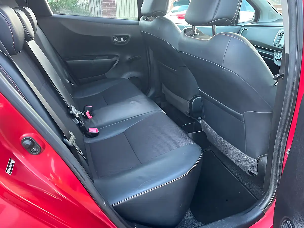 Used 2012 Toyota Yaris Sr Red - Interior and Exterior details 10