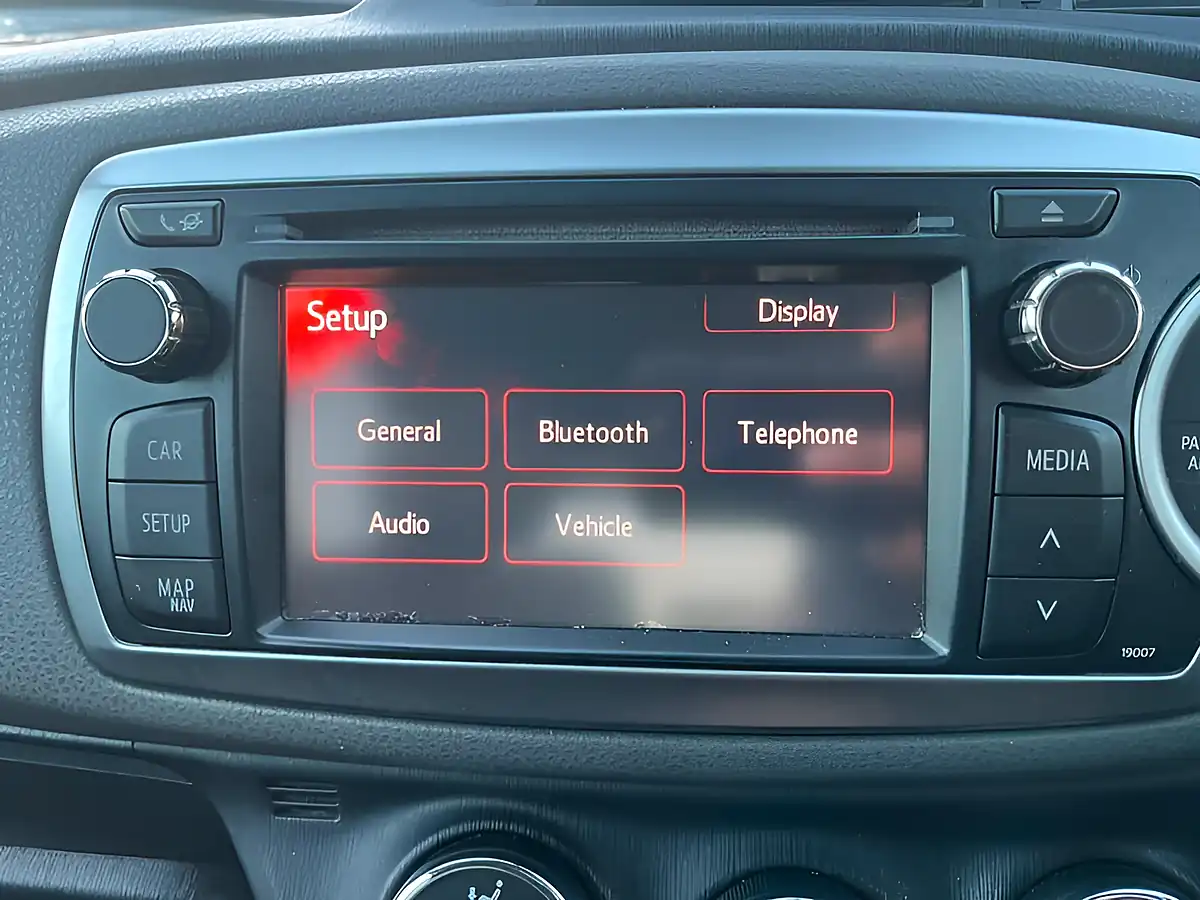 Used 2012 Toyota Yaris Sr Red - Interior and Exterior details 14