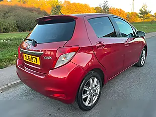 Used 2012 Toyota Yaris Sr Red - Interior and Exterior details 2