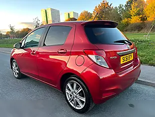 Used 2012 Toyota Yaris Sr Red - Interior and Exterior details 3