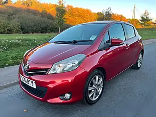 Used 2012 Toyota Yaris Sr Red - Interior and Exterior details 5