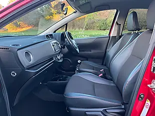 Used 2012 Toyota Yaris Sr Red - Interior and Exterior details 7