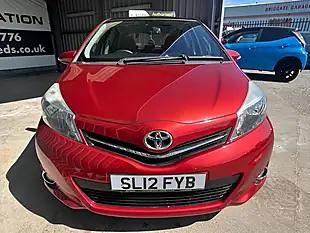 Used 2012 Toyota Yaris T Spirit Red - Interior and Exterior details 12