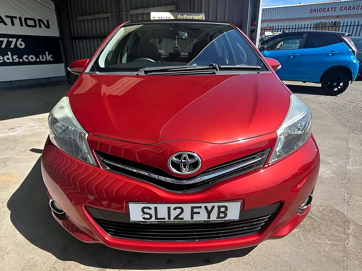 Used 2012 Toyota Yaris T Spirit Red - Interior and Exterior details 12