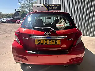 Used 2012 Toyota Yaris T Spirit Red - Interior and Exterior details 13