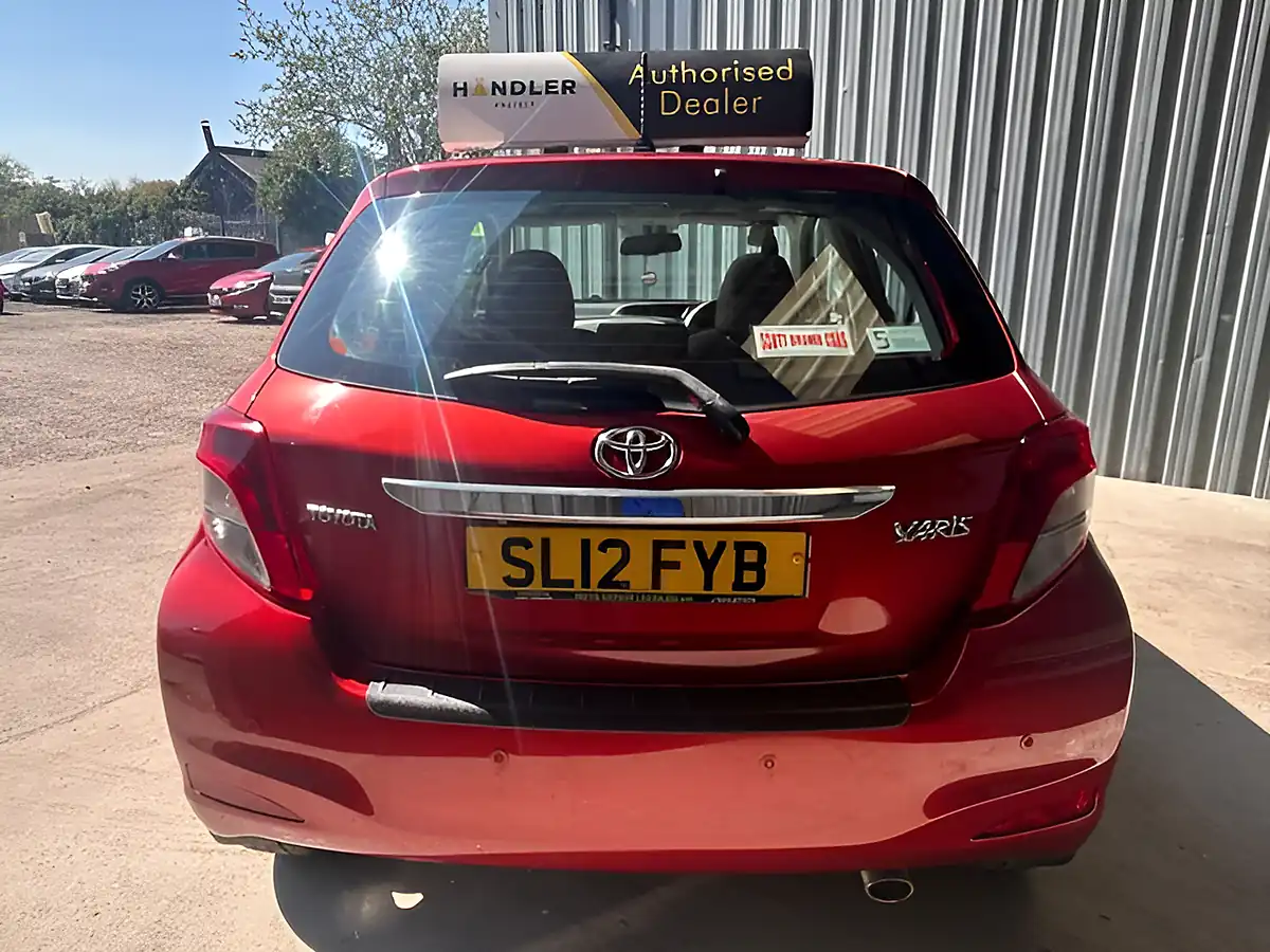 Used 2012 Toyota Yaris T Spirit Red - Interior and Exterior details 13