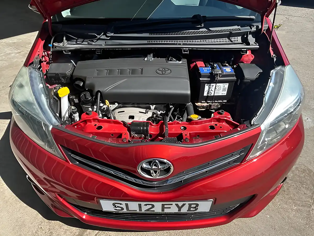 Used 2012 Toyota Yaris T Spirit Red - Interior and Exterior details 15