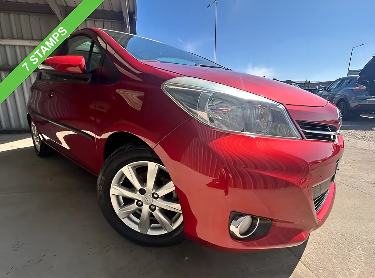 Used 2012 Toyota Yaris T Spirit Red - Interior and Exterior details 2