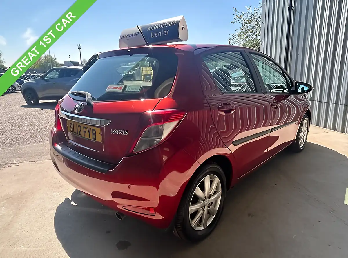 Used 2012 Toyota Yaris T Spirit Red - Interior and Exterior details 3