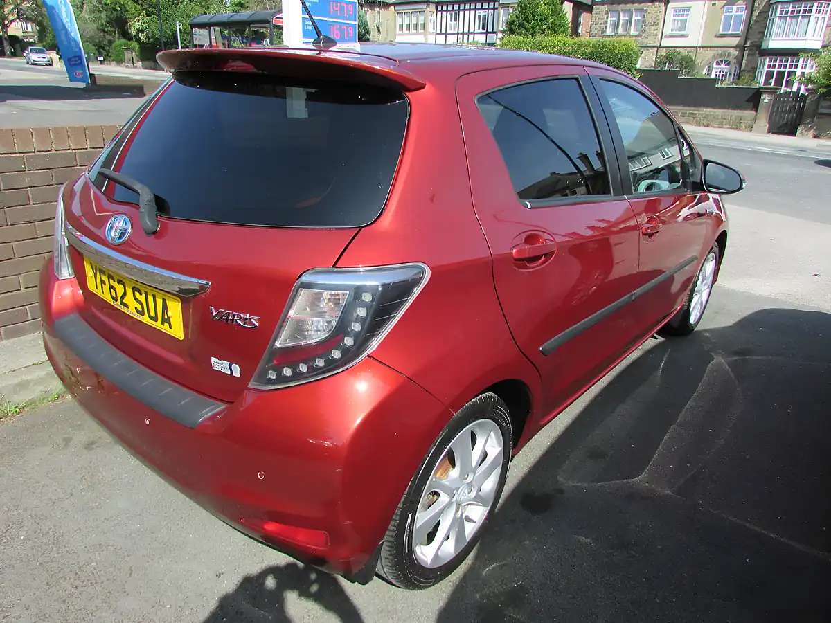 Used 2012 Toyota Yaris T Spirit Red - Interior and Exterior details 2
