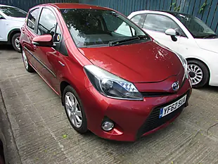 Used 2012 Toyota Yaris T Spirit Red - Interior and Exterior details 3