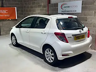 Used 2012 Toyota Yaris T Spirit White - Interior and Exterior details 8