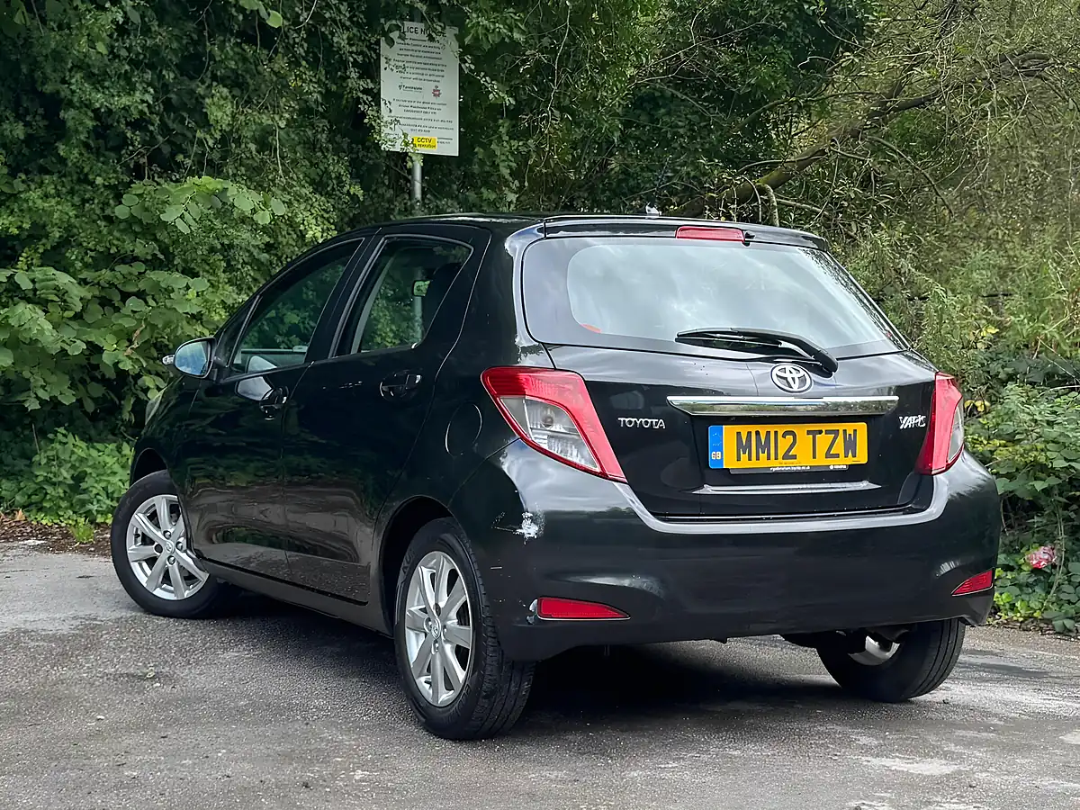 Used 2012 Toyota Yaris Tr Black - Interior and Exterior details 2