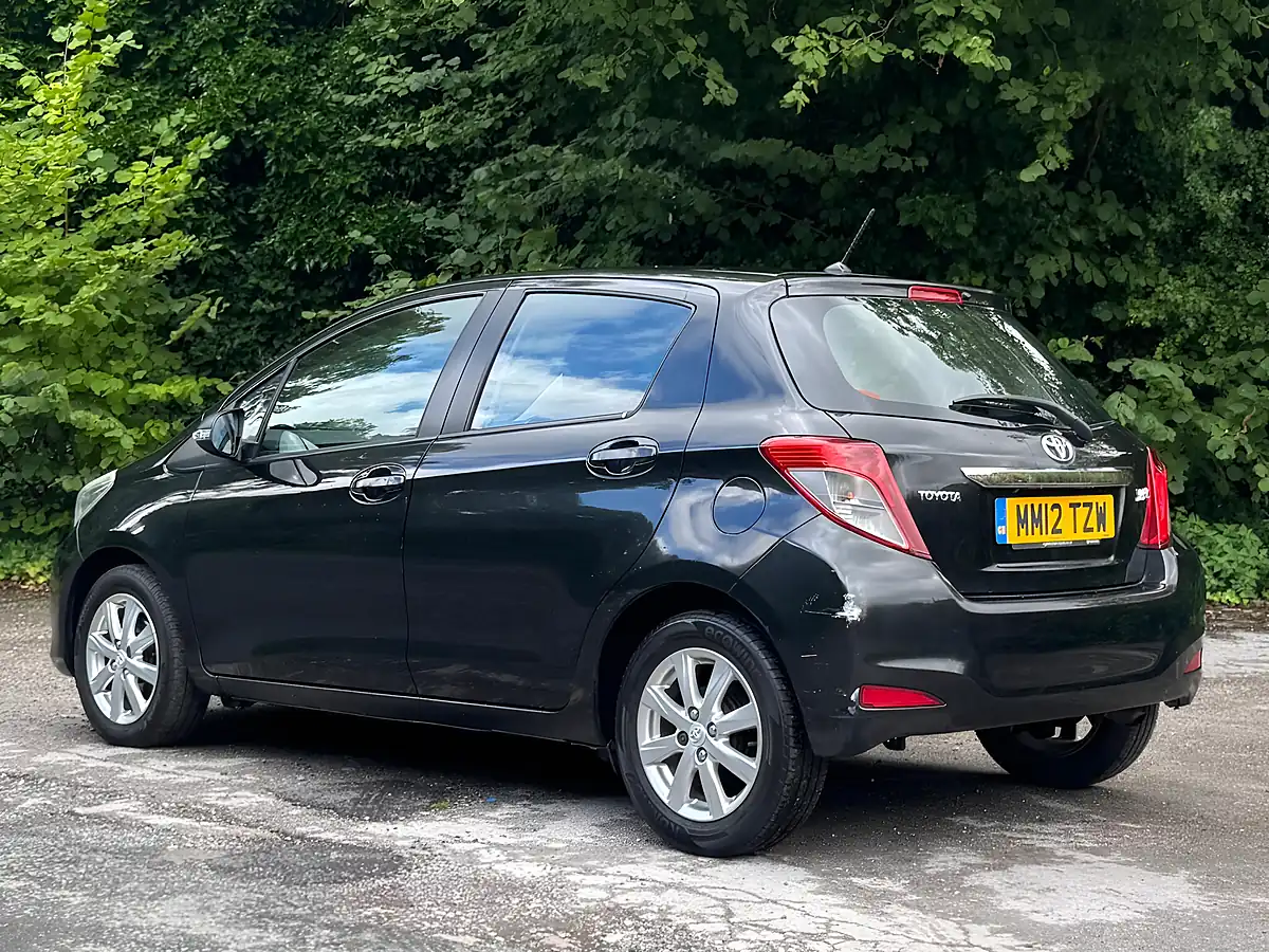 Used 2012 Toyota Yaris Tr Black - Interior and Exterior details 8