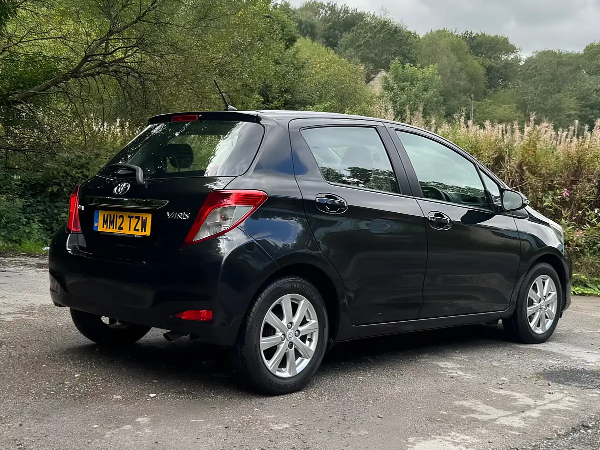 Used 2012 Toyota Yaris Tr Black - Interior and Exterior details 9