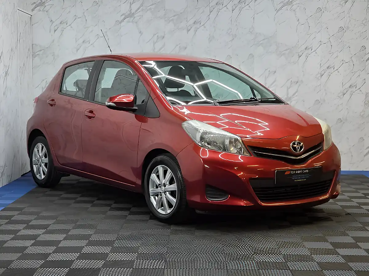 Used 2012 Toyota Yaris Tr Red - Front View