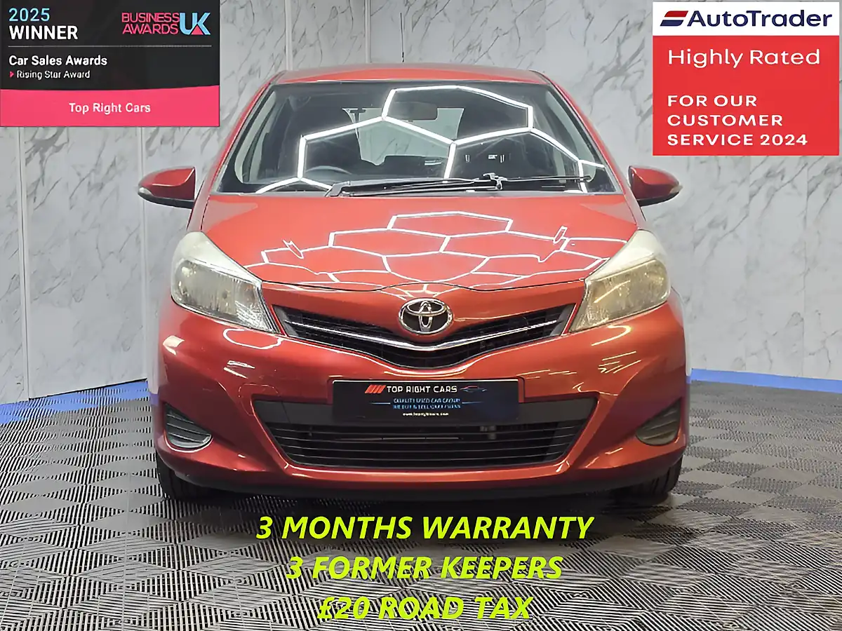 Used 2012 Toyota Yaris Tr Red - Interior and Exterior details 2