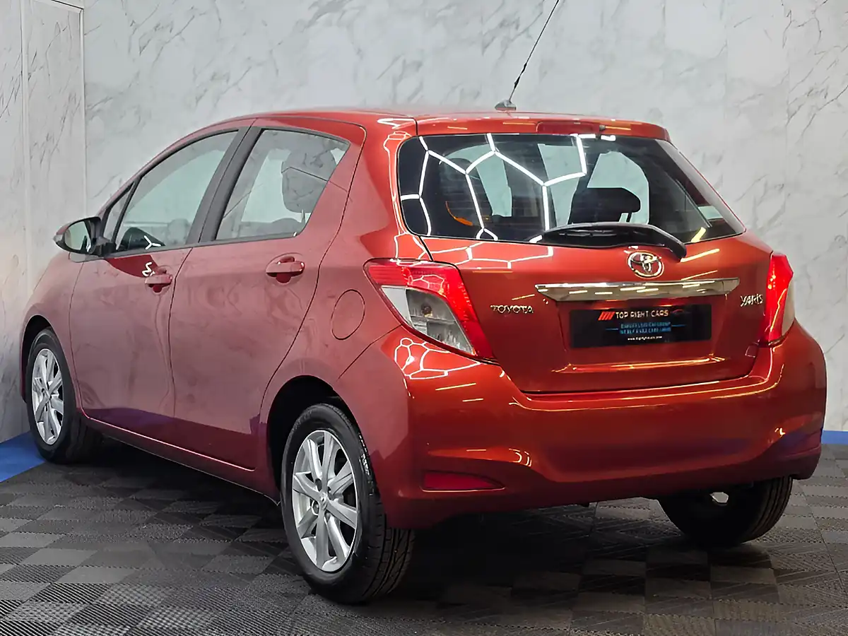 Used 2012 Toyota Yaris Tr Red - Interior and Exterior details 7