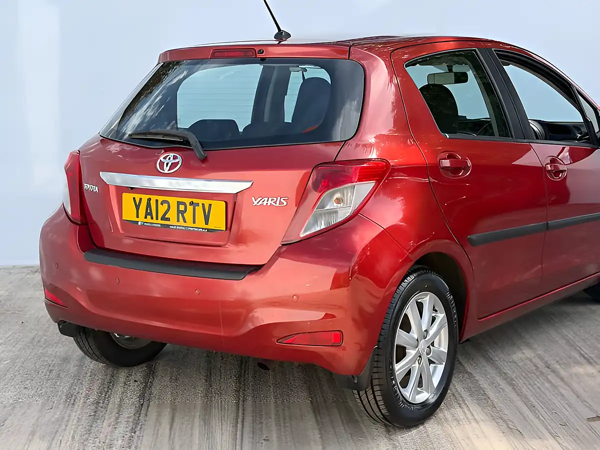 Used 2012 Toyota Yaris Yaris Tr Burning Red - Interior and Exterior details 12