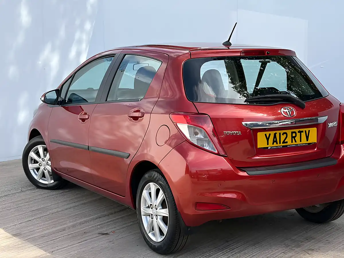 Used 2012 Toyota Yaris Yaris Tr Burning Red - Interior and Exterior details 14