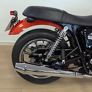 Used 2012 Triumph Bonneville S Orange - Interior and Exterior details 17