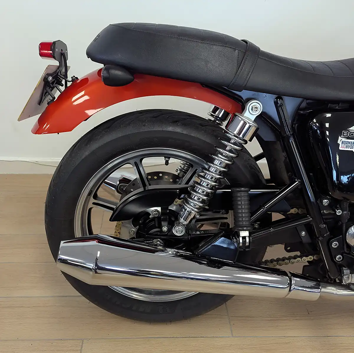 Used 2012 Triumph Bonneville S Orange - Interior and Exterior details 17