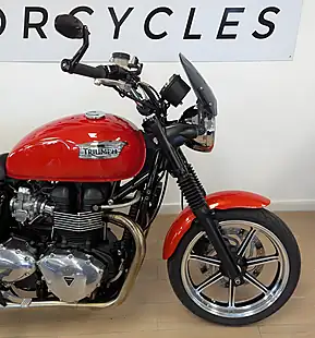 Used 2012 Triumph Bonneville S Orange - Interior and Exterior details 18