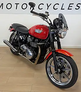 Used 2012 Triumph Bonneville S Orange - Interior and Exterior details 2