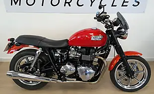Used 2012 Triumph Bonneville S Orange - Interior and Exterior details 5