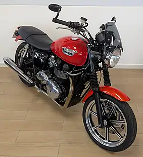 Used 2012 Triumph Bonneville S Orange - Interior and Exterior details 6