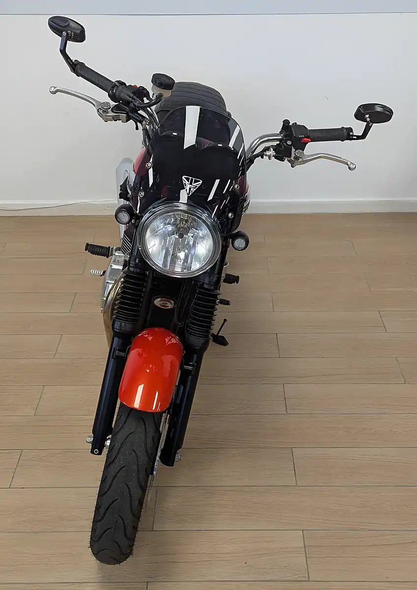 Used 2012 Triumph Bonneville S Orange - Interior and Exterior details 7