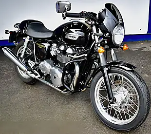 Used 2012 Triumph Thruxton 900 Roadster/Retro Black - Interior and Exterior details 10