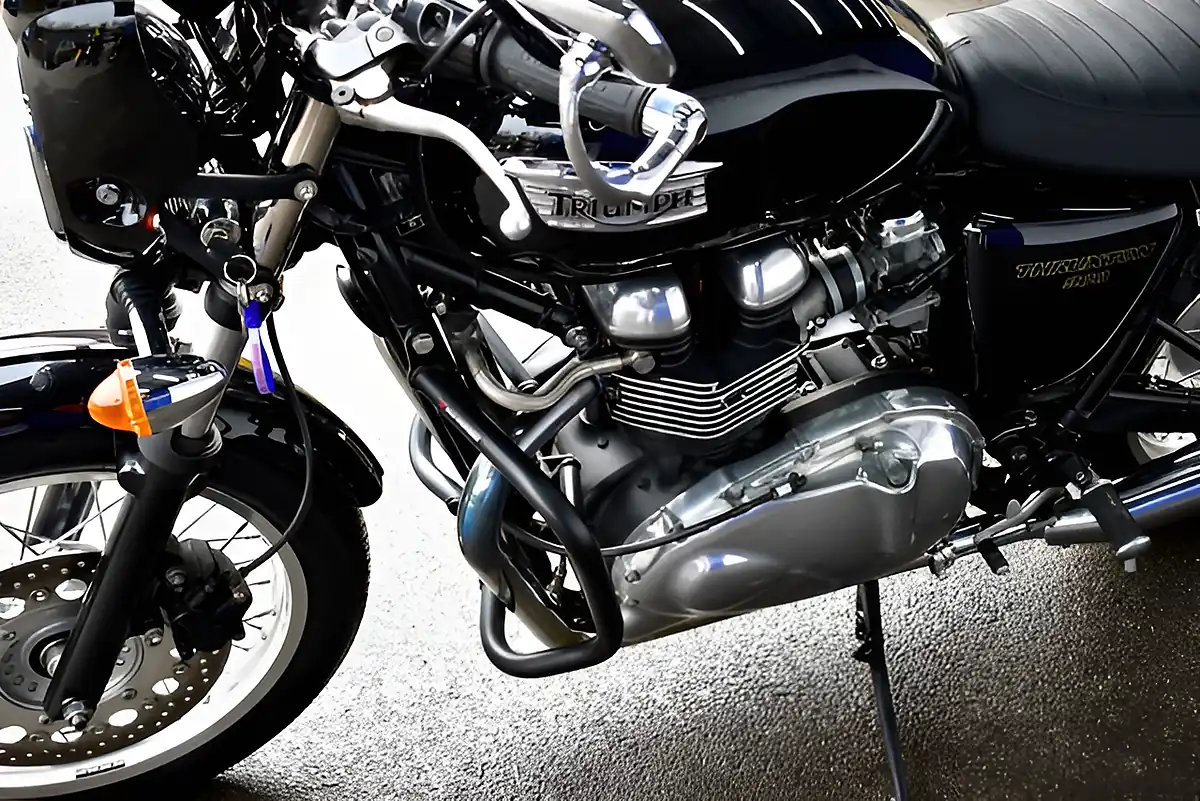 Used 2012 Triumph Thruxton 900 Roadster/Retro Black - Interior and Exterior details 16