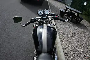 Used 2012 Triumph Thruxton Black - Interior and Exterior details 10