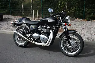 Used 2012 Triumph Thruxton Black - Interior and Exterior details 3
