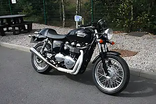 Used 2012 Triumph Thruxton Black - Interior and Exterior details 4