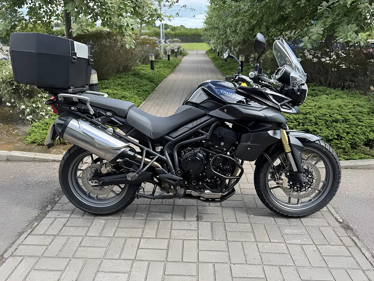 Used 2012 Triumph Tiger 800 Abs Black - Front View